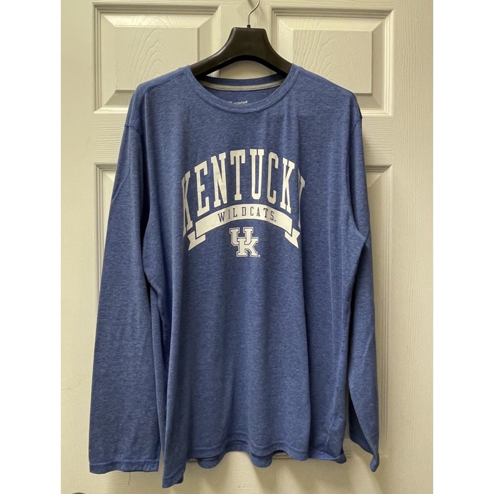 Champion 2XL Kentucky Wildcats Long Sleeve T-Shirt Cotton/Polyester‎ Blend - Picture 3 of 15
